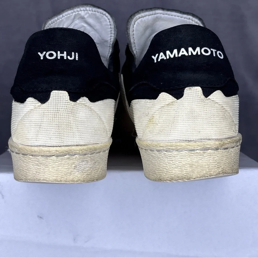 Adidas Y-3 Super Takusan Black White Designer Sneakers Mens Size 11.5